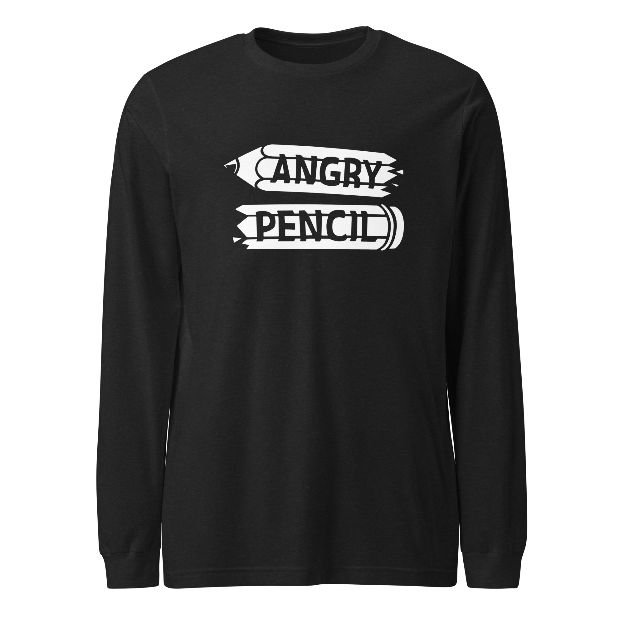 Angry Pencil Unisex Long Sleeve Tee