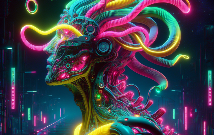 Lucid: The Neon Bard's Algorithmic Symphony